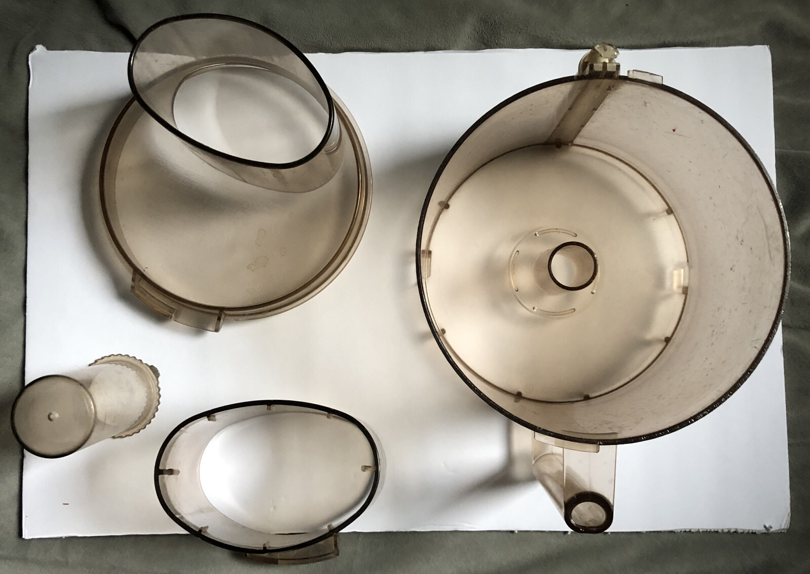 Cuisinart DLC7E Parts 14c Bowl and Lid, pusher eBay