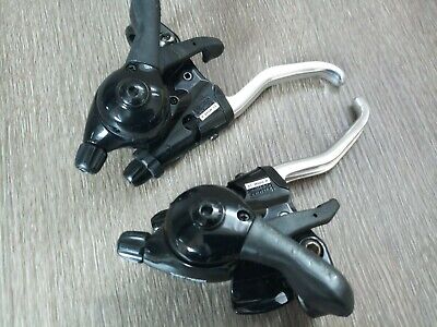 Vintage Shimano Deore LX 3x -8 Speed Rapidfire Combo Shifters: ST