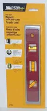 2X Johnson Level & Tool 7500M 9" Magnetic Plastic Torpedo Level