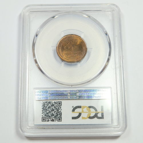 1918 PCGS CAC MS66 RB - Lincoln Wheat Penny Cent - 1c US Coin #48125A - Picture 3 of 4