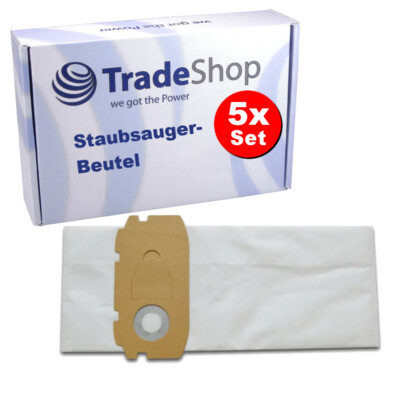 5x Vliesbeutel Filtersäcke Filtertüten ersetzt Festool 498410, 498411, 456772