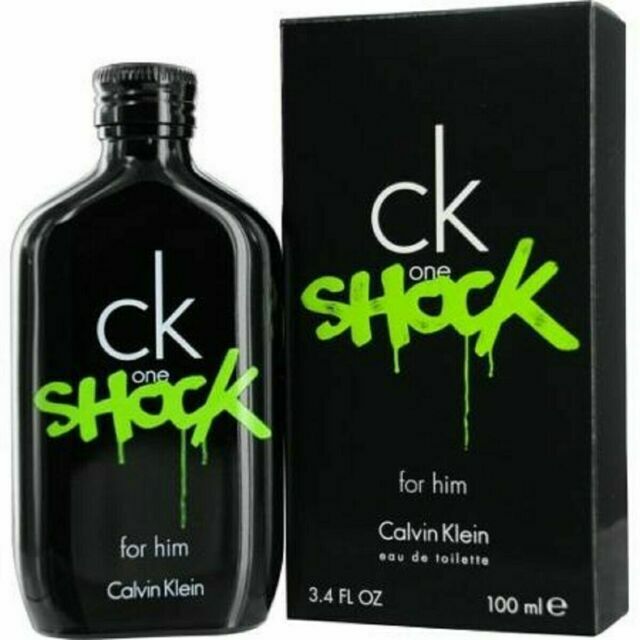 calvin klein one shock for him 100ml