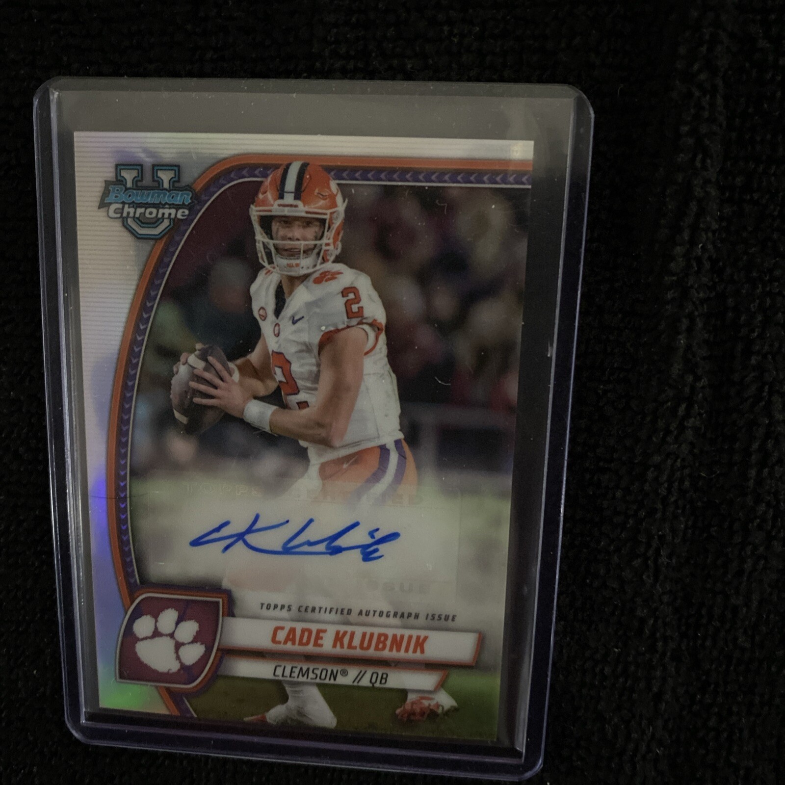 2024 Bowman University Chrome - SP Image Variation Auto #SP-CK Cade Klubnik /25