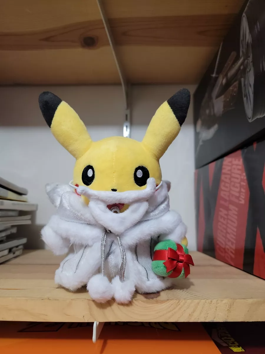 Santa pikachu plush 2025