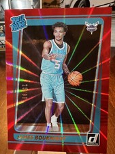 2021-22 Donruss Choice James Bouknight Red Mojo #/99 Rated Rookie RC Hornets Hot