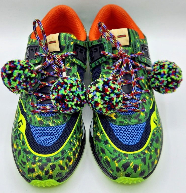 Gucci Dover Street Market Ultrapace Pom-Pom Mesh Men's Sneakers UK8 US8.5 thumbnail 5