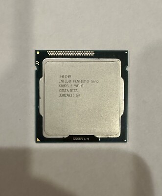 Intel Pentium G645 SR0RS, 2.9GHz Dual-Core