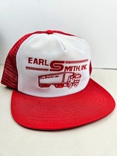 Vintage USA MADE Earl Smith Inc Trucker Hat Snapback Dad Cap