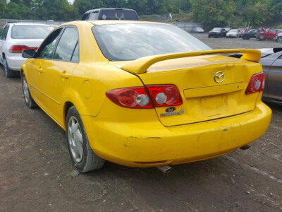 Mazda 6 Sedan : 2003, 2004 - 2008, FACTORY Rear spoiler W/Third Brake Light