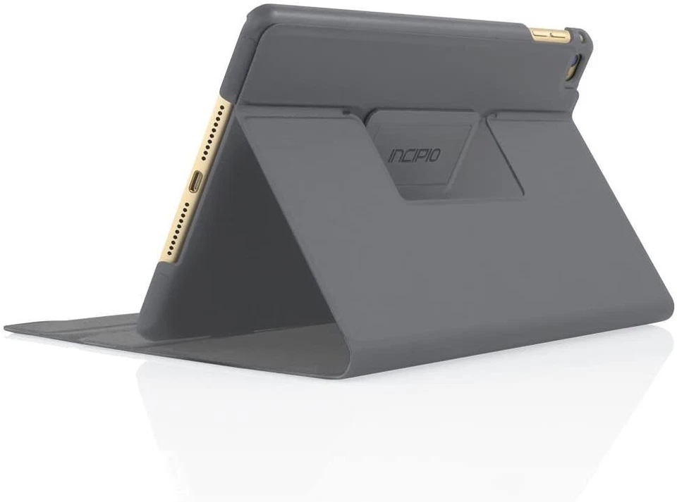 Incipio Archer Slim Folio Case With Rotating Base For iPad Mini 4 - Grey - Image 3 of 4