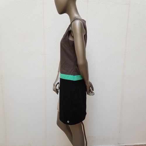 Hübsches Kleid von Skunkfunk (SKFK), S (2), schwarz dunkelgrau beige türkisgrün - Bild 5 von 23
