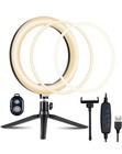 Anello Luminoso A LED con Treppiede E Supporto per Cellulare da,10 "