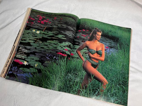 Elle MacPherson Vintage Sports Illustrated Swimsuit Issue - February 15, 1988 - Picture 5 of 6