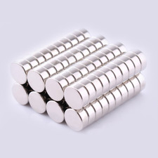 10mm x 4mm 3/8" x 5/32" Super Strong Disc Rare Earth Neodymium Magnet 10x4mm N50