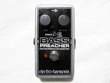 Used Electro-Harmonix EHX Bass Preacher Bass Guitar Compressor Sustainer Pedal!