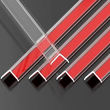 Clear Self-Adhesive Mini Wall Corner Protectors, Cute Corner Guards & Edge Pr...