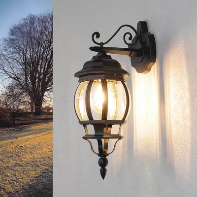 Beleuchtung Aussenleuchte Anthrazit Rustikal Brest Wand Lampe Laterne Garten Haus Hof Dinouniformes Com Br