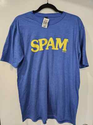 Spam Canned Lunch Meat Logo Shirt Men s Large Costco NEW WITH TAGS