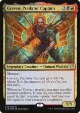 Greven, Predator Captain [Commander 2019] Magic MTG