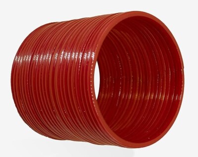 72 Stck. Rote Massive Armreifen Damen Armbänder Glasschmuck Traditionell Kada...
