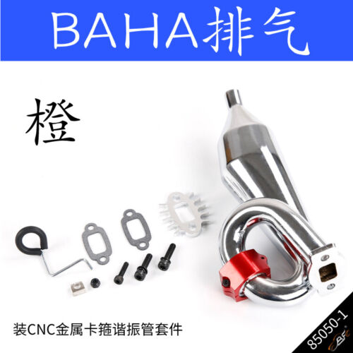 Baja Resonant Tube Exhaust Pipe for 29/30.5/32/36CC Engine HPI KM Rovan 1/5 RC - Picture 3 of 3