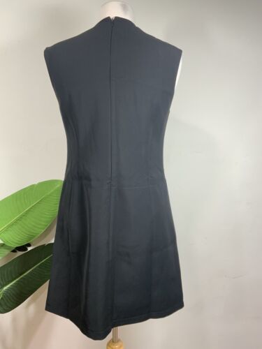 Abito senza maniche nero Louis Vuitton taglia 6 uniforme $350 - Foto 3 di 6