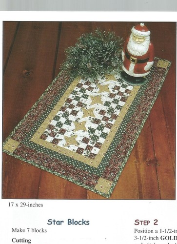 Christmas Quilt Patterns Village Tree Star Shine Snowflake Thimbleberries J59 - Picture 14 of 16