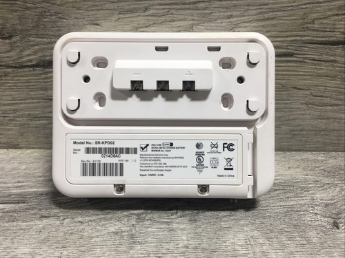 Sercomm SR-KPD02 ATT Security System Keypad and Mounting Plate No Screws #N24-1 - Picture 4 of 4