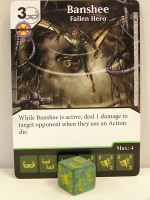 Dice Masters - 1x #043 Banshee Fallen Hero - X-Men First Class