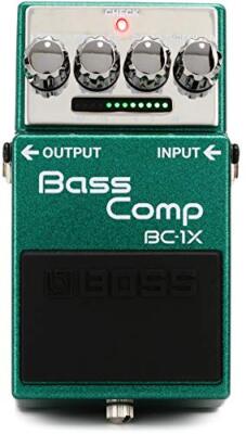 BOSS Bass Comp BC-1X Bass Compressor Green 14,6 x 9 x 6,4 cm 18V NEU aus Japan