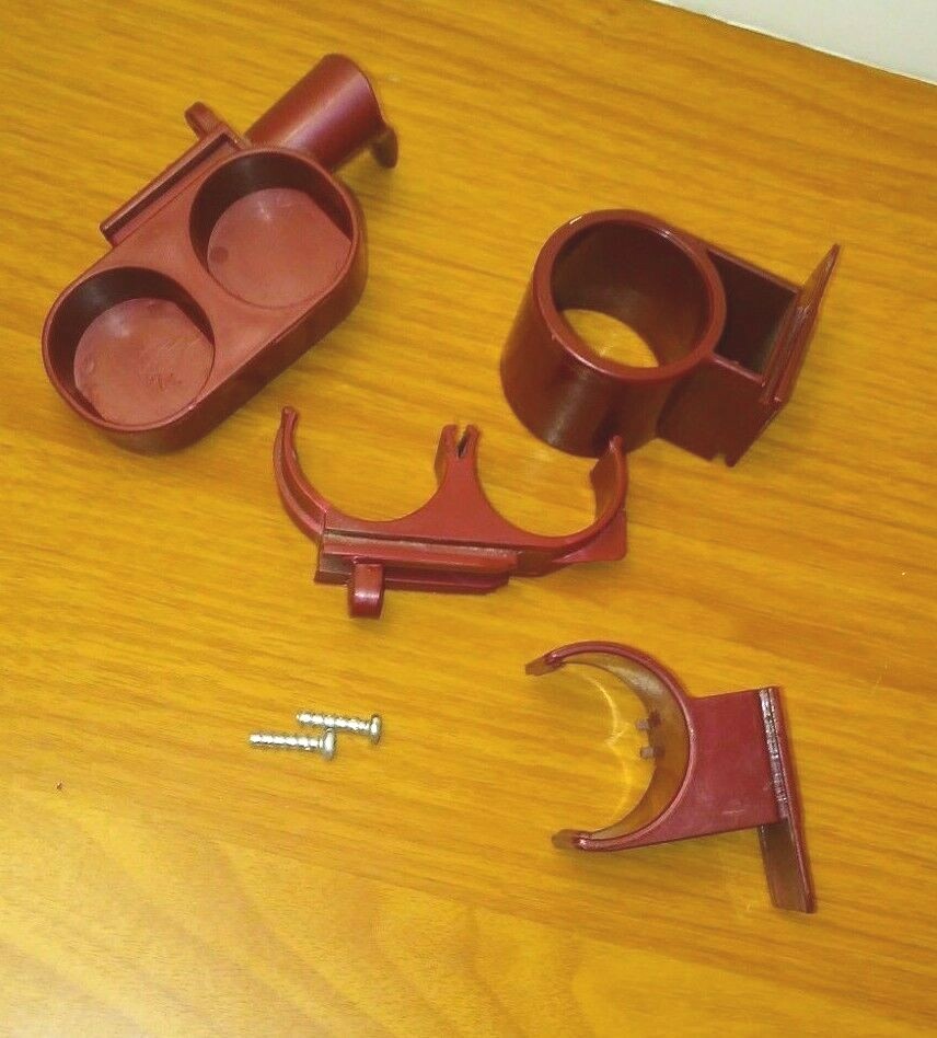 4 Tool Holder Clips for Hoover UH70060 Agility Cyclonic Bagless Vacuum