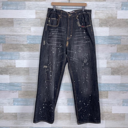 Pepe Jeans Paint Splatter Distressed 