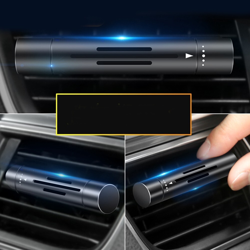 Pure and Fresh Black Solid Car Air Freshener for Safe and Healthy Drive