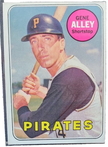 1958 Topps Baseball Card #358 Gene Baker, Pittsburgh Pirates, VG