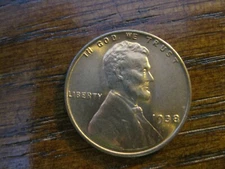 1938 Lincoln Wheat Cent Gem BU! #20421