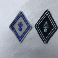 Frankreich Artillerie Kragenabzeichen Abzeichen Patch Heer Armee