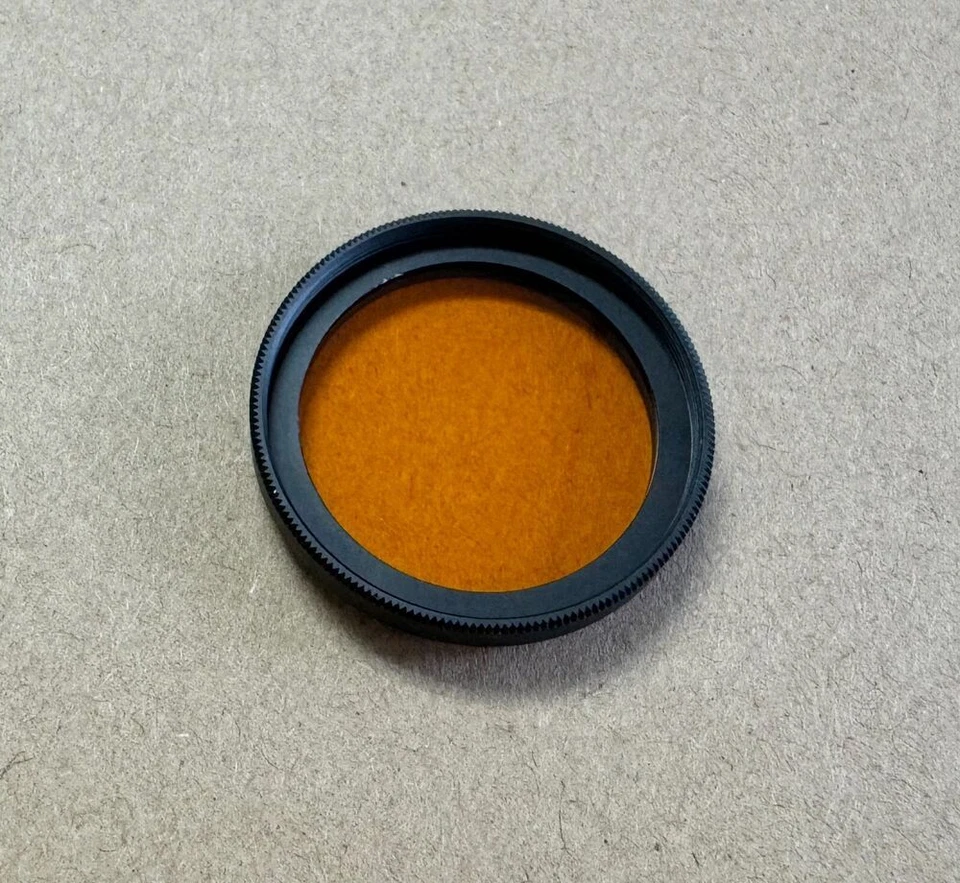 New Orange Filter Lens for Rollei 35 35B 35TE 40/3.5 35S 35SE 40/2.8 24mm 30.5mm - Image 2 of 4