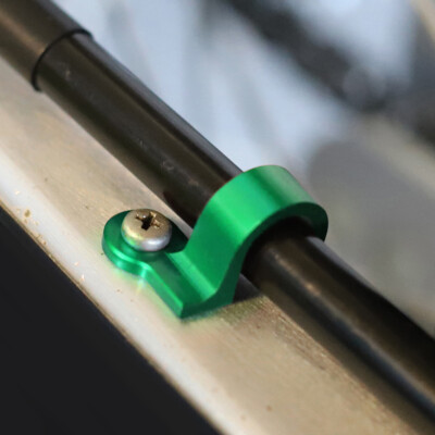 KX LOGO Rear Brake Hose Guide Clamp For KAWASAKI KX 450F KX250F - Foto 7