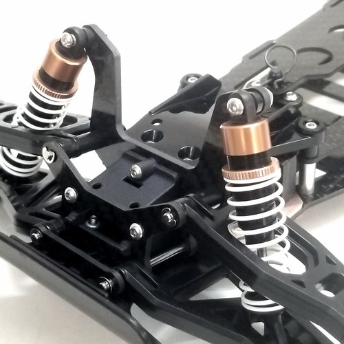 Custom Aluminum Parts Shock/bumper/Chassis Kit Für Tamiya DT-02 Chassis - Bild 7 von 23