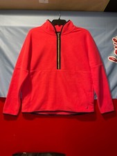 Nautica Women's S Small Half Zip NAUTEX Fleece Sweater Jacket MSRP 69.50 Warmth