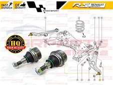 FOR RENAULT CLIO SPORT MK3 RS 197 200 FRONT CONTROL ARM BALL JOINT PAIR