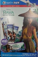 Crest  Oral-B Kids Disney's Raya Holiday Set Gift Pack with 2 Toothbrushes