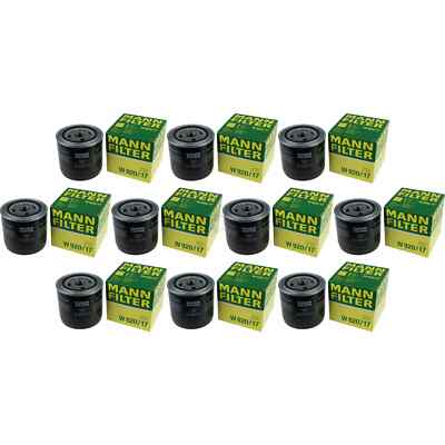 10x MANN-FILTER Ölfilter Oelfilter W 920/17 Oil Filter
