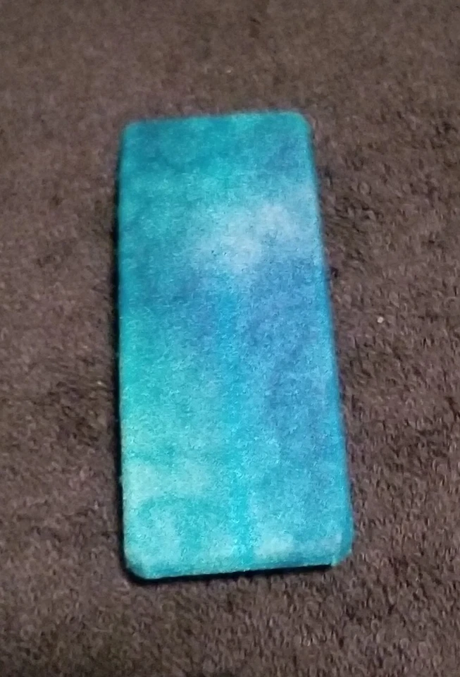 Corredor de tela verde azulado vintage para mujer o niña pinza para el cabello accesorio Foto 2 de 4