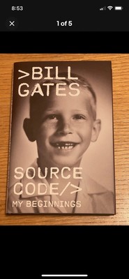 Source Code : My Beginnings by Bill Gates 2025 Hardcover W/Dust-Jacket BRAND NEW