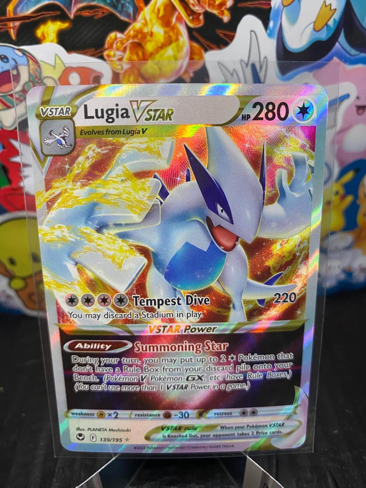 Lugia Vstar 139/195 - Silver Tempest - Pokémon TCG - SWSH - NM