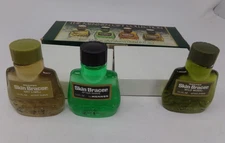Vintage 3 Mennen Skin Bracer After Shave Gift Set Wild Moss/Dry Lime-missing one