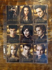 Twilight Saga New Moon 2009 NECA Trading Card Set 72 Character & Story Cards
