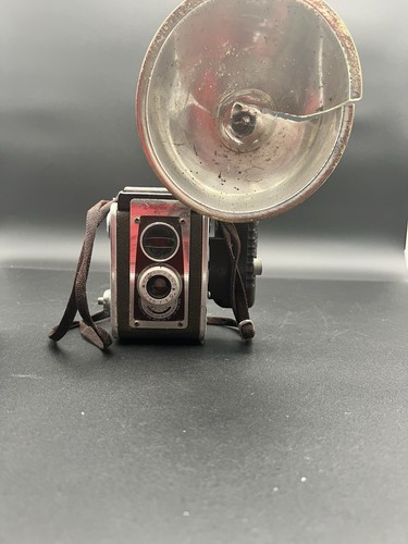 Vintage Kodak Duaflex IV Kodet & Deluxe Flash 620 Film Camera With Strap - Picture 2 of 5