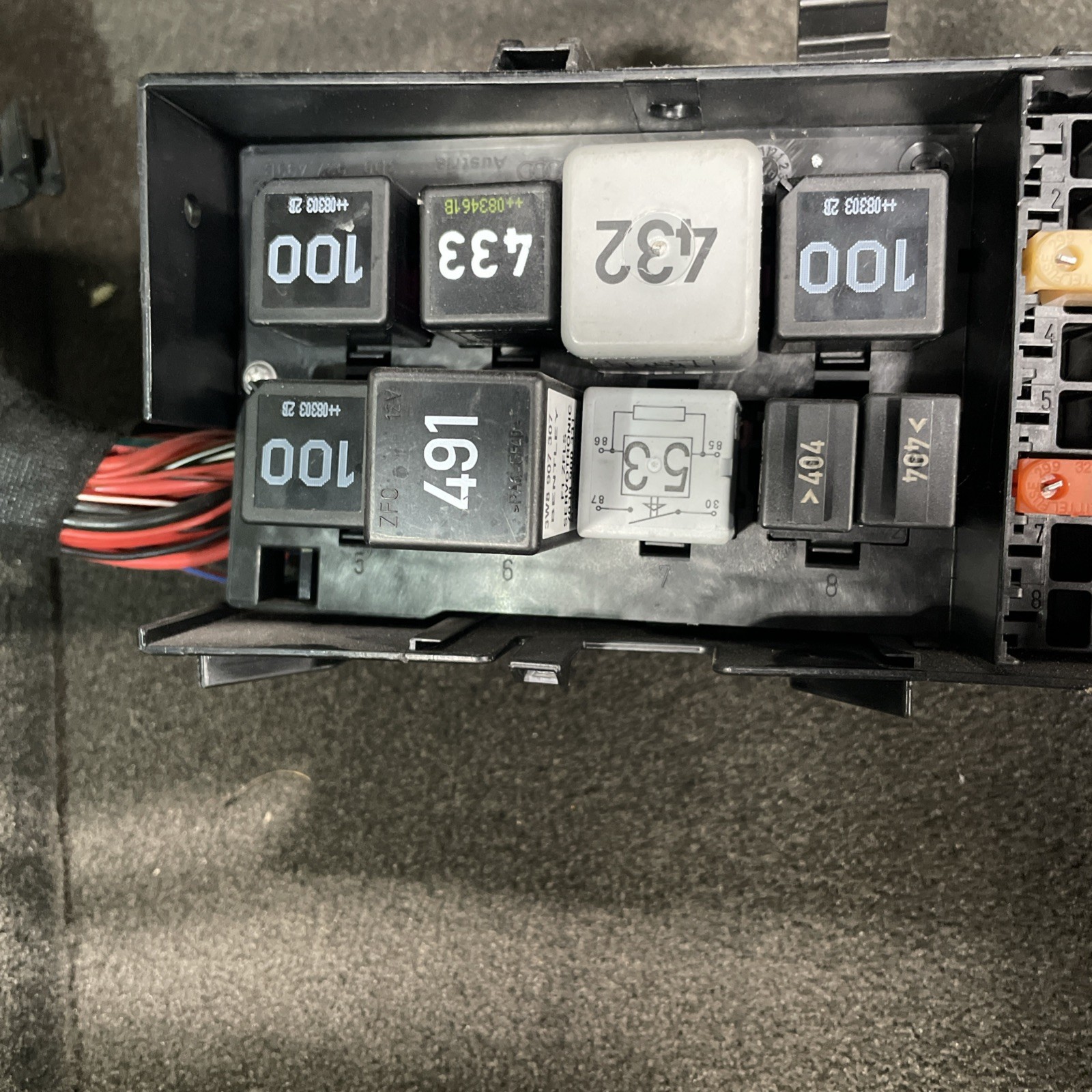 Rear Left Trunk Fusebox Fuse Box OEM 2009 Bentley Continental Flying Spur